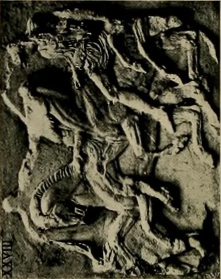 An illustration from Catalogue of plaster reproductions from antique, medieval and modern sculpture : subjects suitable for schools, libraries, and homes., 1911, leaf 101