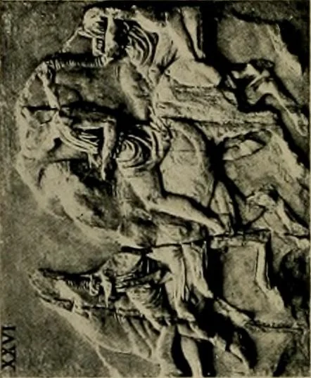 An illustration from Catalogue of plaster reproductions from antique, medieval and modern sculpture : subjects suitable for schools, libraries, and homes., 1911, leaf 101