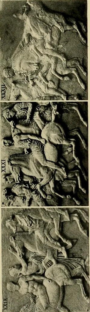 An illustration from Catalogue of plaster reproductions from antique, medieval and modern sculpture : subjects suitable for schools, libraries, and homes., 1911, leaf 102