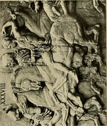 An illustration from Catalogue of plaster reproductions from antique, medieval and modern sculpture : subjects suitable for schools, libraries, and homes., 1911, leaf 102
