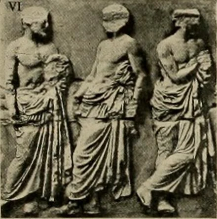 An illustration from Catalogue of plaster reproductions from antique, medieval and modern sculpture : subjects suitable for schools, libraries, and homes., 1911, leaf 103