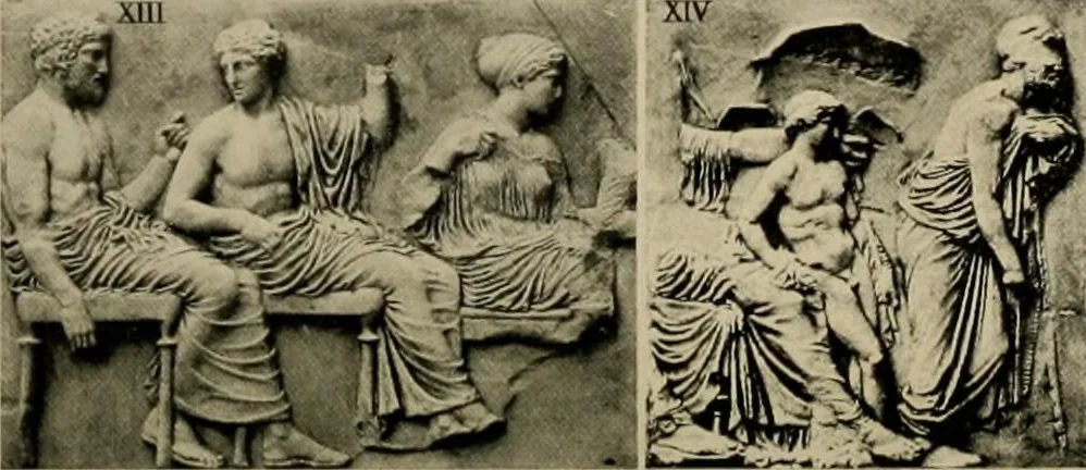 An illustration from Catalogue of plaster reproductions from antique, medieval and modern sculpture : subjects suitable for schools, libraries, and homes., 1911, leaf 103
