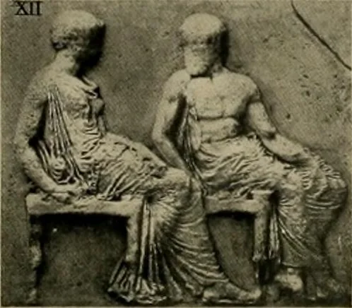 An illustration from Catalogue of plaster reproductions from antique, medieval and modern sculpture : subjects suitable for schools, libraries, and homes., 1911, leaf 103