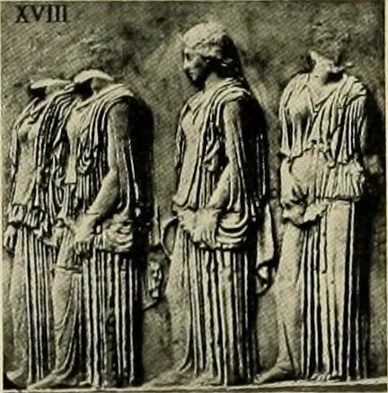 An illustration from Catalogue of plaster reproductions from antique, medieval and modern sculpture : subjects suitable for schools, libraries, and homes., 1911, leaf 104