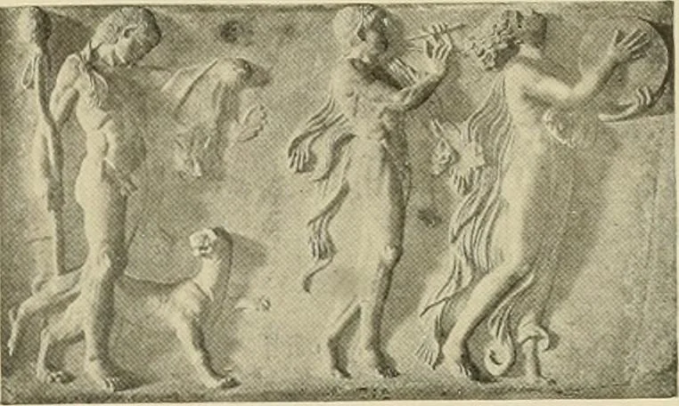 An illustration from Catalogue of plaster reproductions from antique, medieval and modern sculpture : subjects suitable for schools, libraries, and homes., 1911, leaf 108