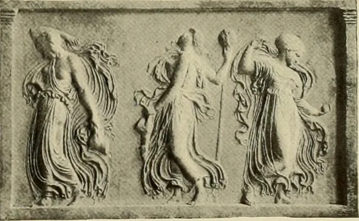 An illustration from Catalogue of plaster reproductions from antique, medieval and modern sculpture : subjects suitable for schools, libraries, and homes., 1911, leaf 108