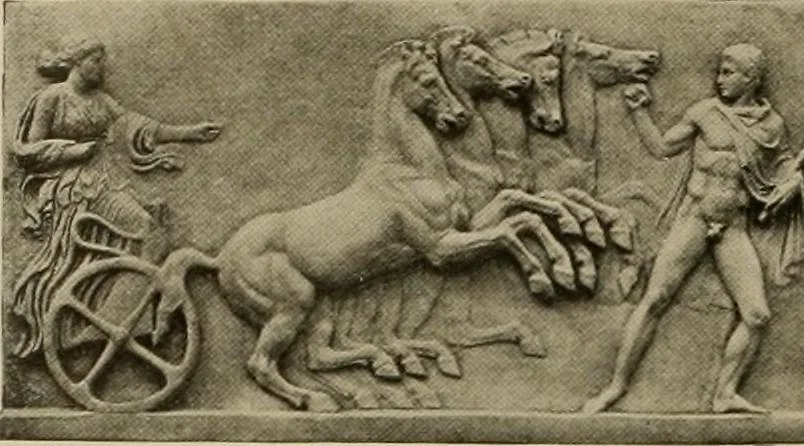An illustration from Catalogue of plaster reproductions from antique, medieval and modern sculpture : subjects suitable for schools, libraries, and homes., 1911, leaf 109