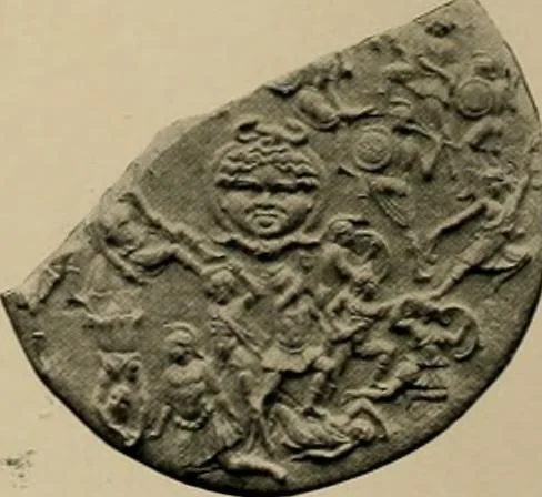 An illustration from Catalogue of plaster reproductions from antique, medieval and modern sculpture : subjects suitable for schools, libraries, and homes., 1911, leaf 109
