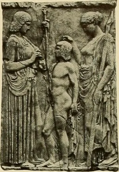 An illustration from Catalogue of plaster reproductions from antique, medieval and modern sculpture : subjects suitable for schools, libraries, and homes., 1911, leaf 110