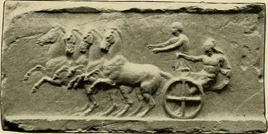 An illustration from Catalogue of plaster reproductions from antique, medieval and modern sculpture : subjects suitable for schools, libraries, and homes., 1911, leaf 110