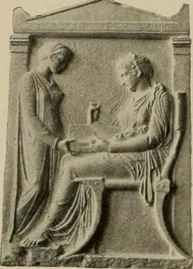 An illustration from Catalogue of plaster reproductions from antique, medieval and modern sculpture : subjects suitable for schools, libraries, and homes., 1911, leaf 111