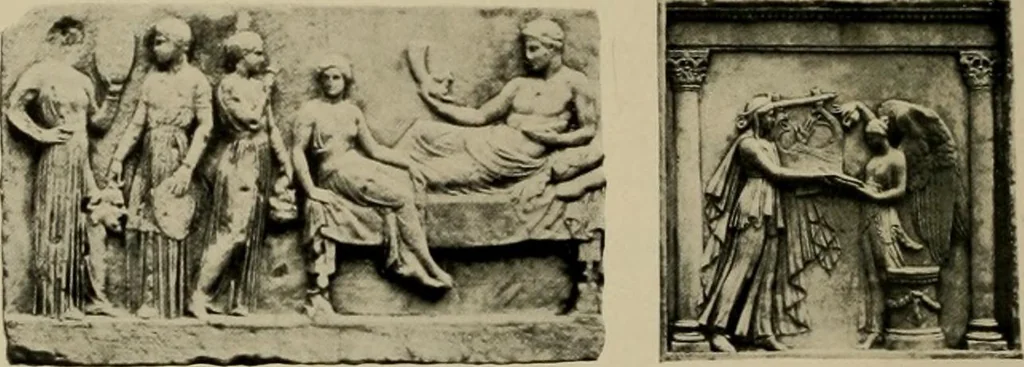 An illustration from Catalogue of plaster reproductions from antique, medieval and modern sculpture : subjects suitable for schools, libraries, and homes., 1911, leaf 111
