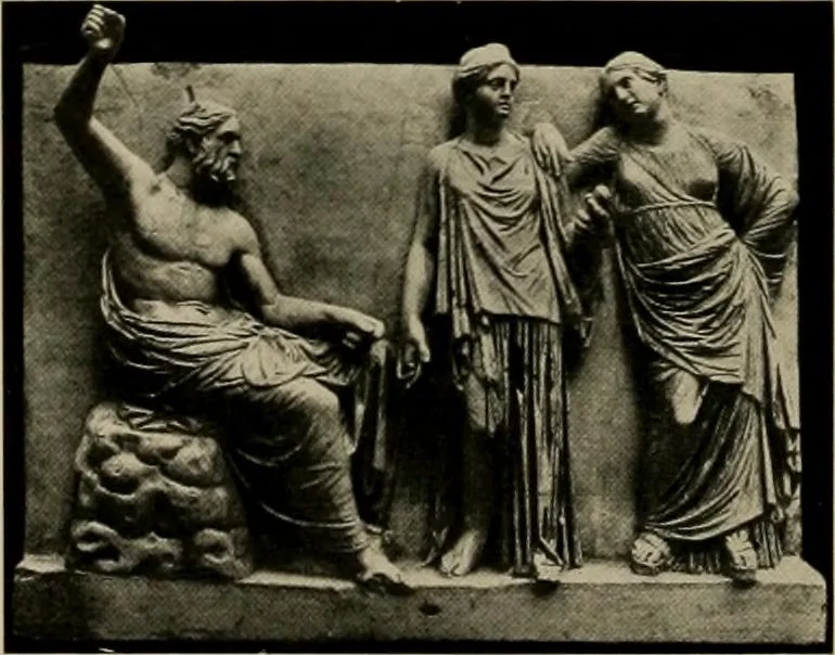 An illustration from Catalogue of plaster reproductions from antique, medieval and modern sculpture : subjects suitable for schools, libraries, and homes., 1911, leaf 111