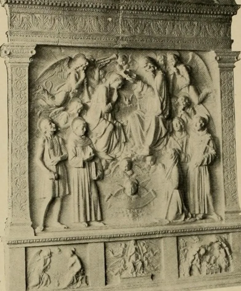 An illustration from Catalogue of plaster reproductions from antique, medieval and modern sculpture : subjects suitable for schools, libraries, and homes., 1911, leaf 113