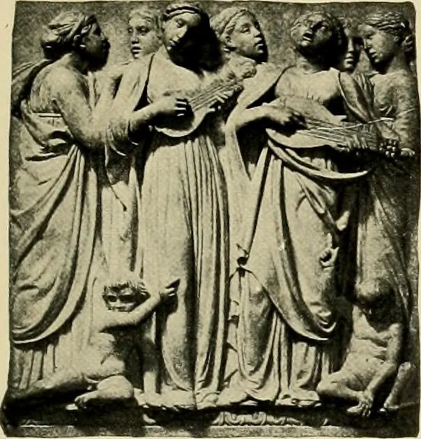 An illustration from Catalogue of plaster reproductions from antique, medieval and modern sculpture : subjects suitable for schools, libraries, and homes., 1911, leaf 114