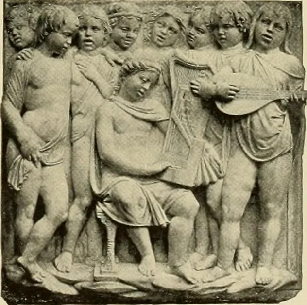 An illustration from Catalogue of plaster reproductions from antique, medieval and modern sculpture : subjects suitable for schools, libraries, and homes., 1911, leaf 114