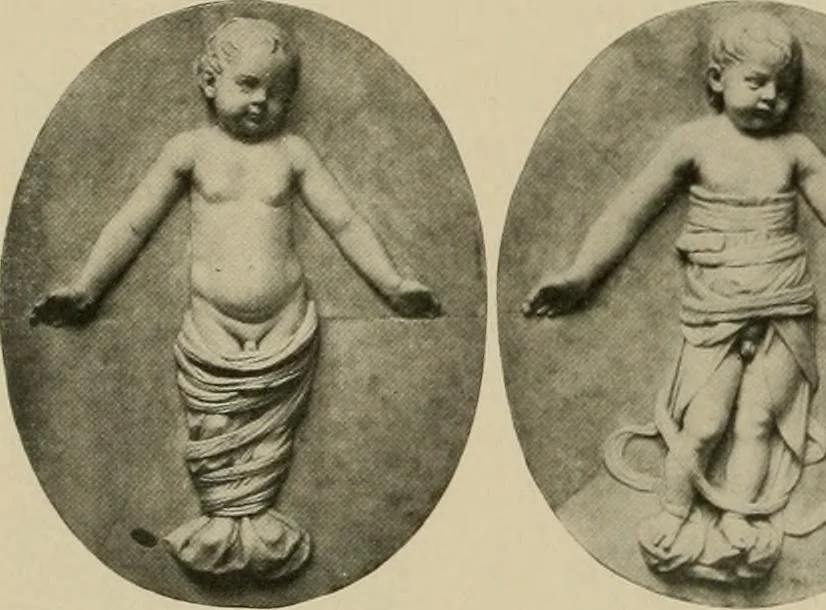 An illustration from Catalogue of plaster reproductions from antique, medieval and modern sculpture : subjects suitable for schools, libraries, and homes., 1911, leaf 115
