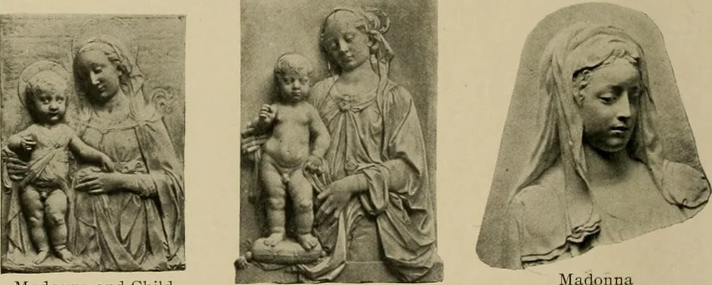 An illustration from Catalogue of plaster reproductions from antique, medieval and modern sculpture : subjects suitable for schools, libraries, and homes., 1911, leaf 117