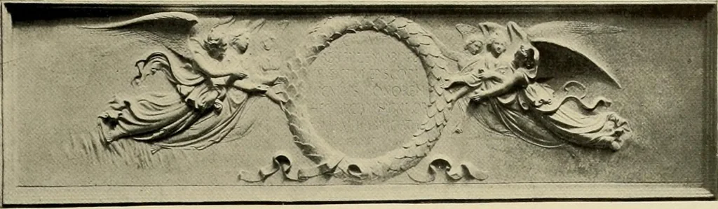 An illustration from Catalogue of plaster reproductions from antique, medieval and modern sculpture : subjects suitable for schools, libraries, and homes., 1911, leaf 118