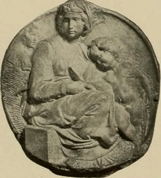 An illustration from Catalogue of plaster reproductions from antique, medieval and modern sculpture : subjects suitable for schools, libraries, and homes., 1911, leaf 119
