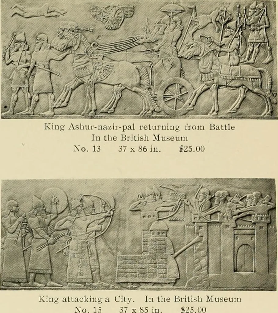 An illustration from Catalogue of plaster reproductions from antique, medieval and modern sculpture : subjects suitable for schools, libraries, and homes., 1911, leaf 12