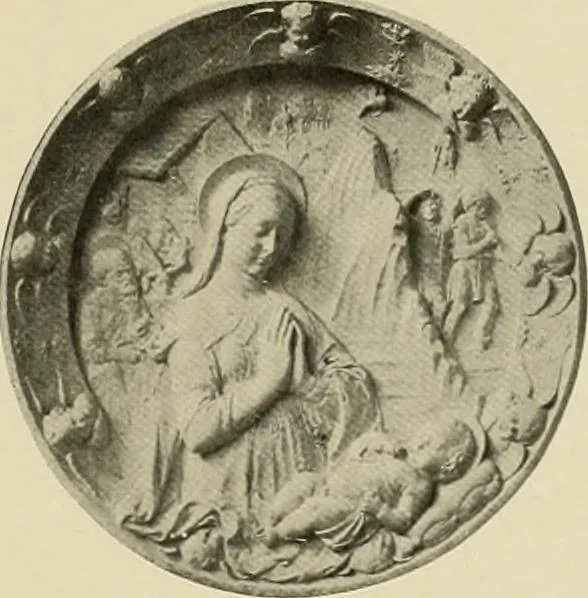An illustration from Catalogue of plaster reproductions from antique, medieval and modern sculpture : subjects suitable for schools, libraries, and homes., 1911, leaf 120