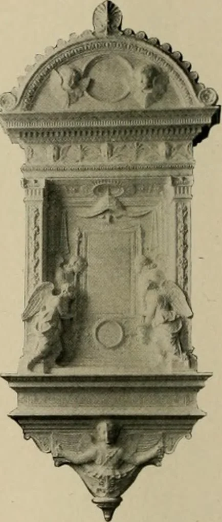 An illustration from Catalogue of plaster reproductions from antique, medieval and modern sculpture : subjects suitable for schools, libraries, and homes., 1911, leaf 121
