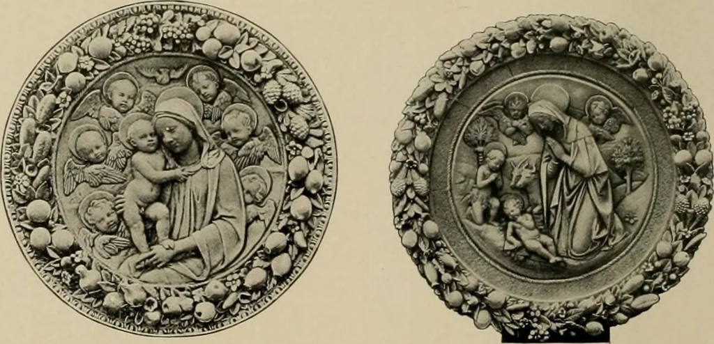 An illustration from Catalogue of plaster reproductions from antique, medieval and modern sculpture : subjects suitable for schools, libraries, and homes., 1911, leaf 123