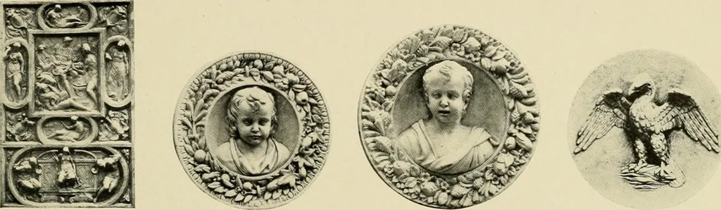 An illustration from Catalogue of plaster reproductions from antique, medieval and modern sculpture : subjects suitable for schools, libraries, and homes., 1911, leaf 124