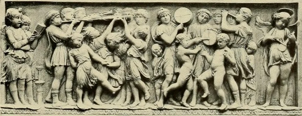 An illustration from Catalogue of plaster reproductions from antique, medieval and modern sculpture : subjects suitable for schools, libraries, and homes., 1911, leaf 124