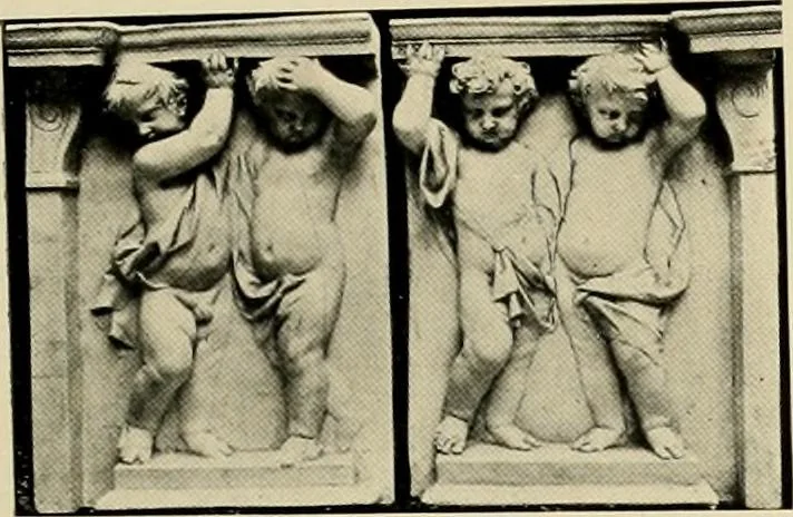 An illustration from Catalogue of plaster reproductions from antique, medieval and modern sculpture : subjects suitable for schools, libraries, and homes., 1911, leaf 128