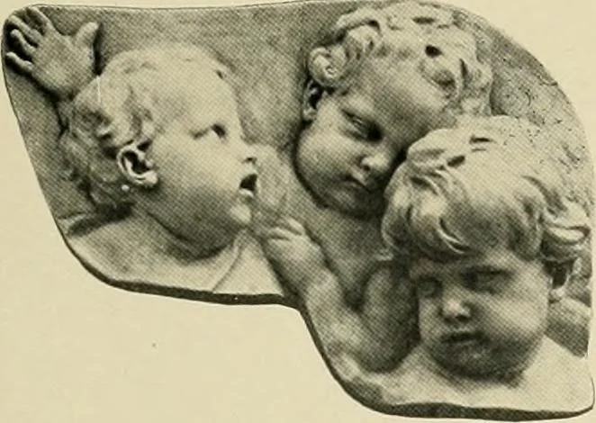 An illustration from Catalogue of plaster reproductions from antique, medieval and modern sculpture : subjects suitable for schools, libraries, and homes., 1911, leaf 128