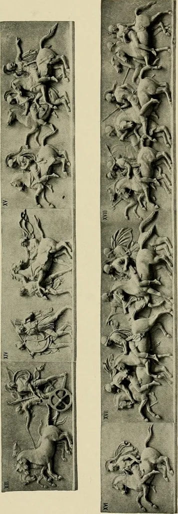 An illustration from Catalogue of plaster reproductions from antique, medieval and modern sculpture : subjects suitable for schools, libraries, and homes., 1911, leaf 130
