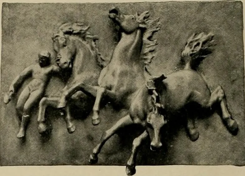 An illustration from Catalogue of plaster reproductions from antique, medieval and modern sculpture : subjects suitable for schools, libraries, and homes., 1911, leaf 131