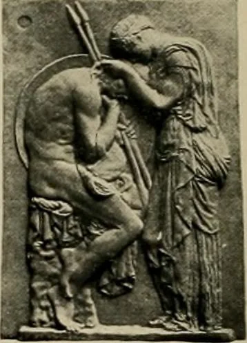 An illustration from Catalogue of plaster reproductions from antique, medieval and modern sculpture : subjects suitable for schools, libraries, and homes., 1911, leaf 131