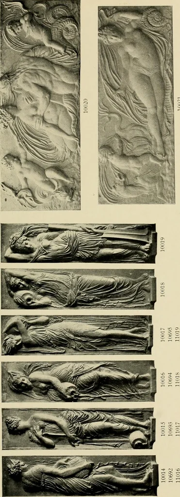 An illustration from Catalogue of plaster reproductions from antique, medieval and modern sculpture : subjects suitable for schools, libraries, and homes., 1911, leaf 132