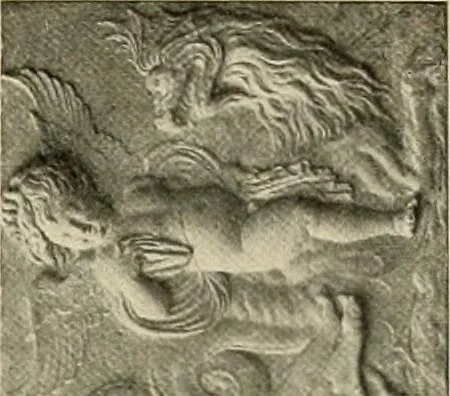 An illustration from Catalogue of plaster reproductions from antique, medieval and modern sculpture : subjects suitable for schools, libraries, and homes., 1911, leaf 132