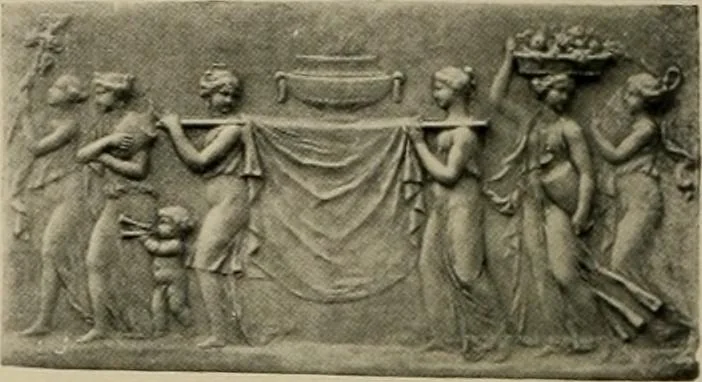 An illustration from Catalogue of plaster reproductions from antique, medieval and modern sculpture : subjects suitable for schools, libraries, and homes., 1911, leaf 133