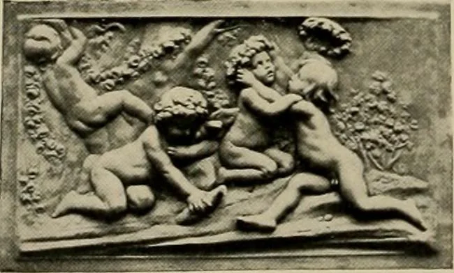 An illustration from Catalogue of plaster reproductions from antique, medieval and modern sculpture : subjects suitable for schools, libraries, and homes., 1911, leaf 133