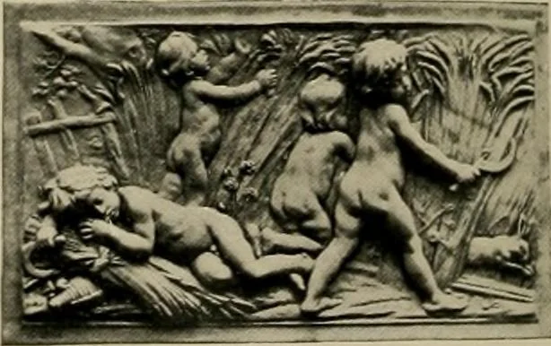 An illustration from Catalogue of plaster reproductions from antique, medieval and modern sculpture : subjects suitable for schools, libraries, and homes., 1911, leaf 133