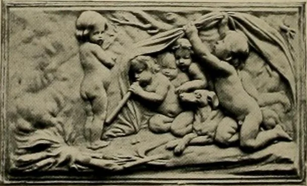 An illustration from Catalogue of plaster reproductions from antique, medieval and modern sculpture : subjects suitable for schools, libraries, and homes., 1911, leaf 133