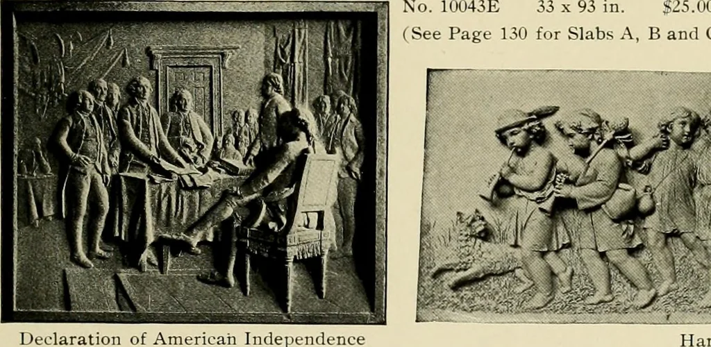 An illustration from Catalogue of plaster reproductions from antique, medieval and modern sculpture : subjects suitable for schools, libraries, and homes., 1911, leaf 136