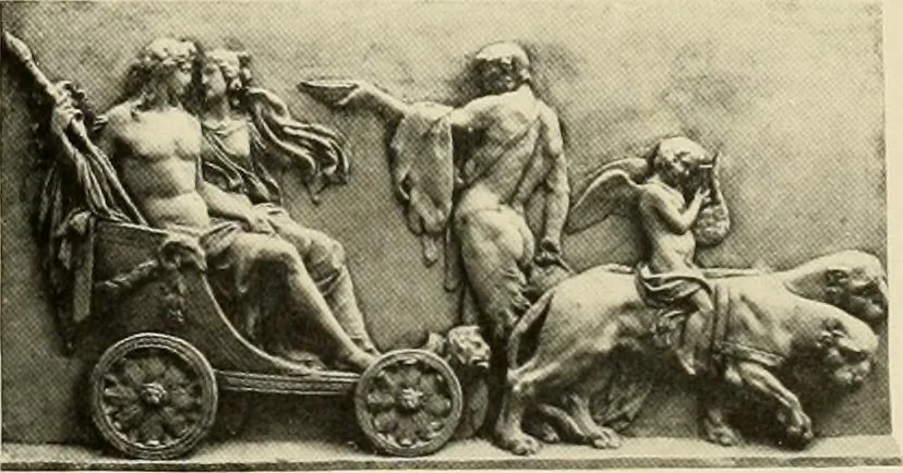 An illustration from Catalogue of plaster reproductions from antique, medieval and modern sculpture : subjects suitable for schools, libraries, and homes., 1911, leaf 136