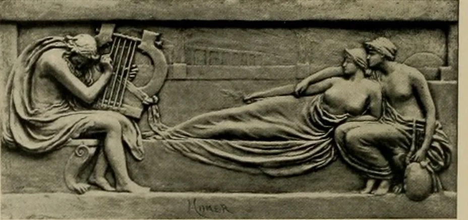 An illustration from Catalogue of plaster reproductions from antique, medieval and modern sculpture : subjects suitable for schools, libraries, and homes., 1911, leaf 137
