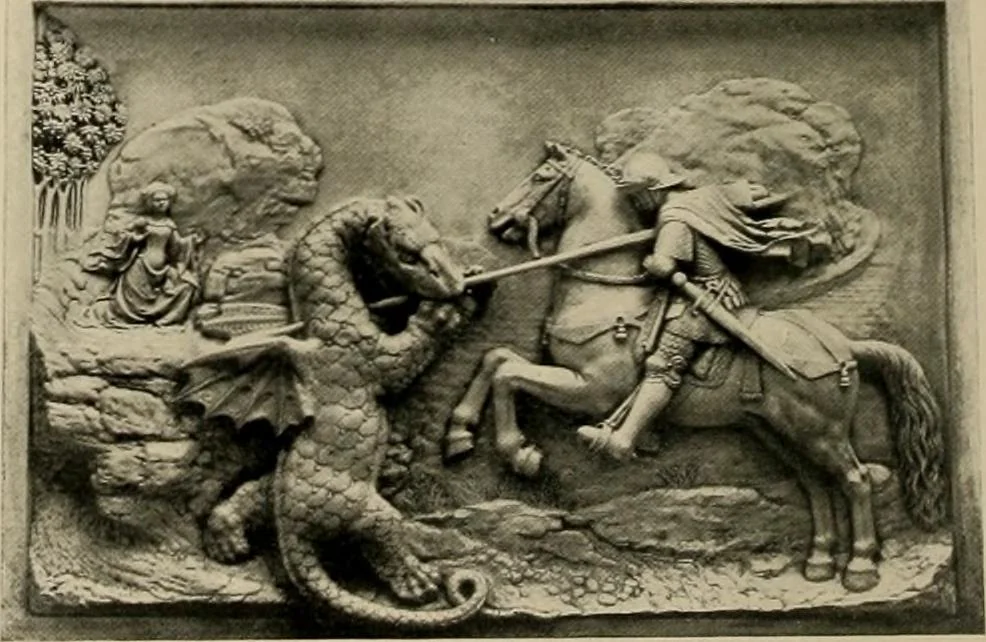 An illustration from Catalogue of plaster reproductions from antique, medieval and modern sculpture : subjects suitable for schools, libraries, and homes., 1911, leaf 137