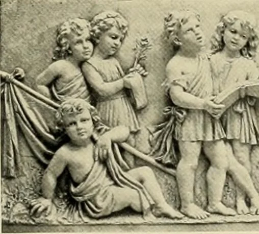 An illustration from Catalogue of plaster reproductions from antique, medieval and modern sculpture : subjects suitable for schools, libraries, and homes., 1911, leaf 138