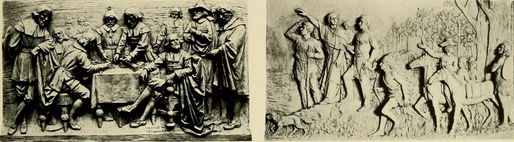 An illustration from Catalogue of plaster reproductions from antique, medieval and modern sculpture : subjects suitable for schools, libraries, and homes., 1911, leaf 140