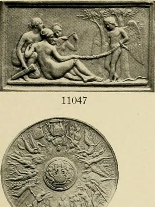 An illustration from Catalogue of plaster reproductions from antique, medieval and modern sculpture : subjects suitable for schools, libraries, and homes., 1911, leaf 146