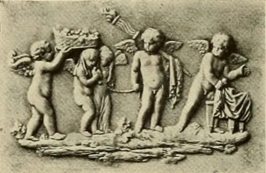 An illustration from Catalogue of plaster reproductions from antique, medieval and modern sculpture : subjects suitable for schools, libraries, and homes., 1911, leaf 148
