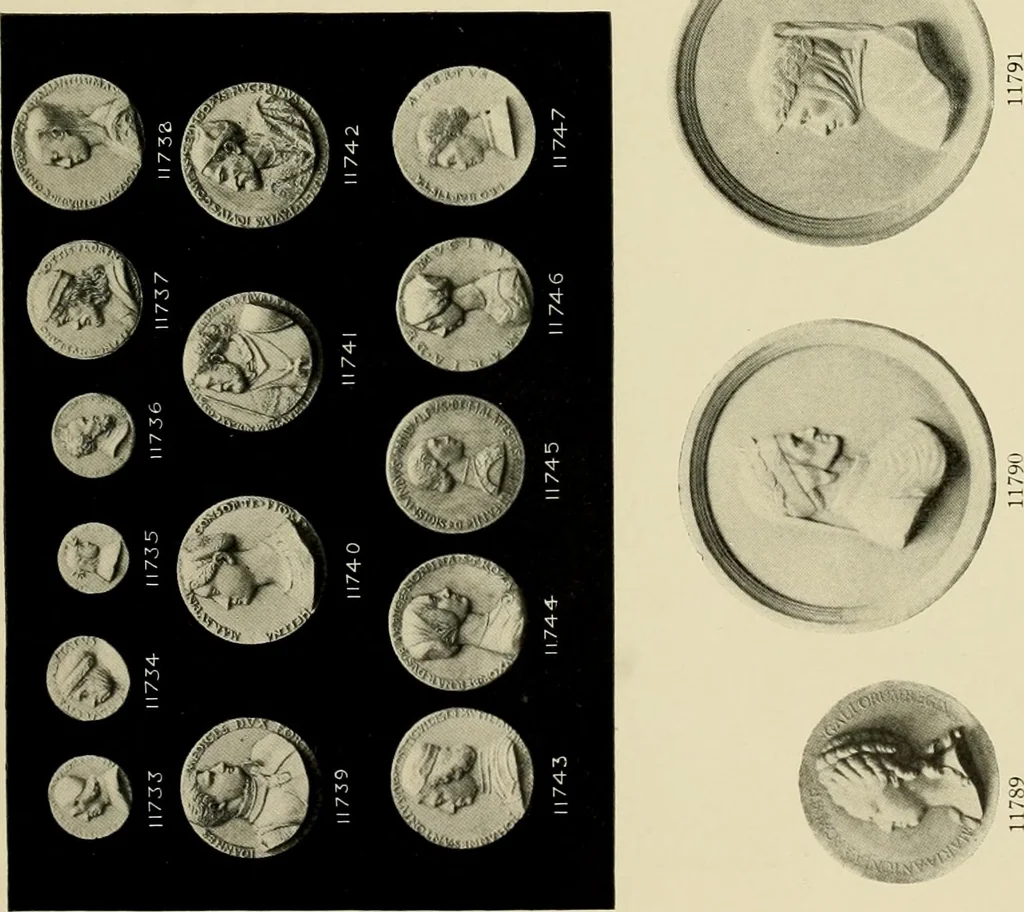 An illustration from Catalogue of plaster reproductions from antique, medieval and modern sculpture : subjects suitable for schools, libraries, and homes., 1911, leaf 152